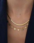 Victoire Collection - Wholesale Link & Chain Necklace - Serpentine Tubogas stainless steel chain necklace1