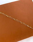 Victoire Collection - Wholesale Link & Chain Bracelet - Women's stainless steel triple row chain bracelet2