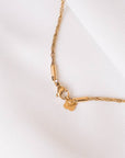 Victoire Collection - Wholesale Link & Chain Necklace - Gold stainless steel twisted chain necklace4