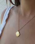 Caprice Paris - Wholesale Pendant/Charm Necklace - Fine Shell Necklace in Gold | Handmade Jewelry in France0