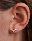Victoire Collection - Wholesale Single Earring - Stainless steel and zirconia ear piercing