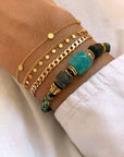Victoire Collection - Wholesale Link & Chain Bracelet - Women's stainless steel bracelet with round fine chain