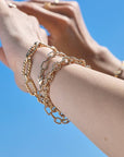 Waekura - Wholesale Link & Chain Bracelet - Ninon bracelet1