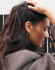 Caprice Paris - Wholesale Hoop Earrings - Junon Silver Small Hoops | Handmade Jewelry in France