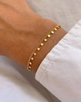 Victoire Collection - Wholesale Link & Chain Bracelet - Women's stainless steel bracelet with round fine chain