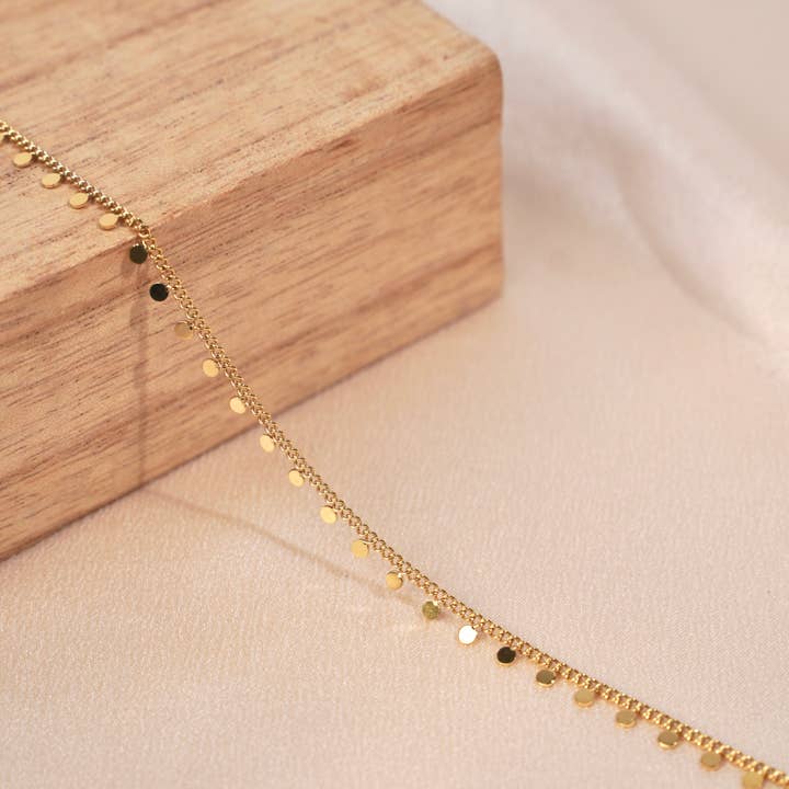 Victoire Collection - Wholesale Link &amp; Chain Bracelet - Women's stainless steel bracelet with round fine chain
