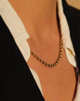 Caprice Paris - Wholesale Link & Chain Necklace - Monique Gold Choker Necklace | Handmade Jewelry in France