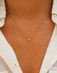 Caprice Paris - Wholesale Pendant/Charm Necklace - Emma fine rhinestone pendant necklace | Handmade in France