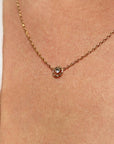Caprice Paris - Wholesale Pendant/Charm Necklace - Emma fine rhinestone pendant necklace | Handmade in France