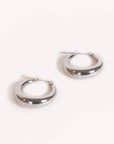 Caprice Paris - Wholesale Hoop Earrings - Junon Silver Small Hoops | Handmade Jewelry in France