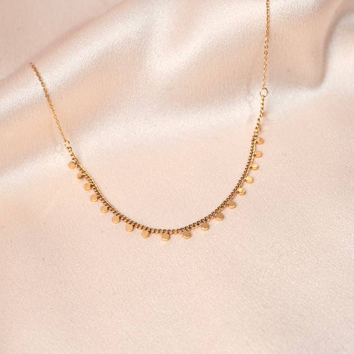 Victoire Collection - Wholesale Link & Chain Necklace - Stainless steel necklace gold chain1