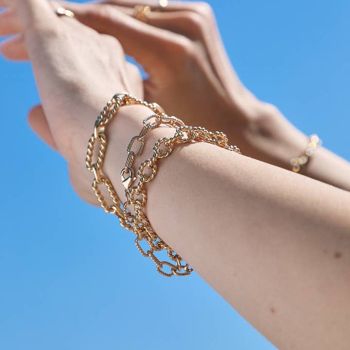 Waekura - Wholesale Link &amp; Chain Bracelet - Ninon bracelet1