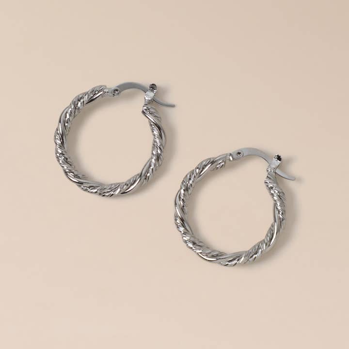 Wholesale Luan hoop earrings