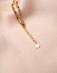 Victoire Collection - Wholesale Charm/Dangle Bracelet - Triple stainless steel bracelet with white dots4