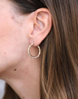 Wholesale Luan hoop earrings