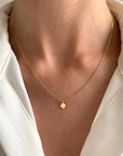 Victoire Collection - Wholesale Pendant/Charm Necklace - Women's steel clover pendant necklace