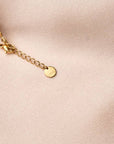 Victoire Collection - Wholesale Link & Chain Bracelet - Women's gold plated fine laurel chain bracelet